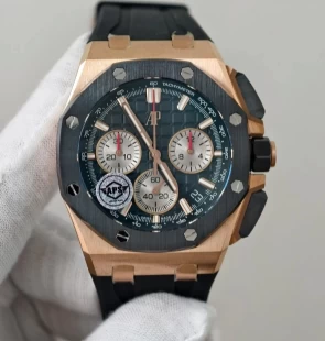 APSオーデマピゲ ロイヤルオーク・オフショアコピーブランド時計 クロノグラフ26420 ゴールド42mm