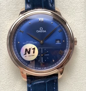 N1工場 ブランド時計オメガ デ・ヴィル プレステージ ブルー OM88003