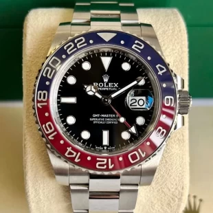 VS工場ロレックススーパーコピーGMTマスターII 高精度時計126710BLRO-0002