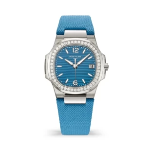 パテックフィリップ婦人用ノーチラス 7010G-013 クォーツ 32mm ダイヤモンド