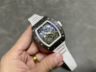 ブランドリシャールミルメンズ時計カーボンクローンCal.RMUL2手巻き RM 055-1