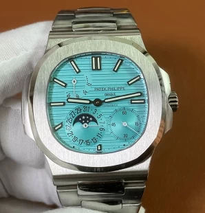 最高級パテックフィリップコピーノーチラス ティファニーブルー57121A-001【GR工場製品】