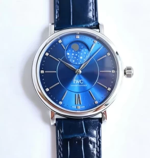 IWCコピーポートフィノ新作腕時計ムーンフェイズ 37 ローレウス IW459006