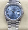 ロレックスレプリカ128238-34ブルー