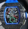 リシャールミルコピー時計RM11-05文字盤クローズアップ