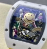 リシャールミル時計コピーRM88-1文字盤クローズアップ