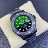 ロレックスコピー時計116610LV PVD-DLC文字盤クローズアップ