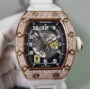 リシャール・ミルコピー時計RM030 AL TI正面